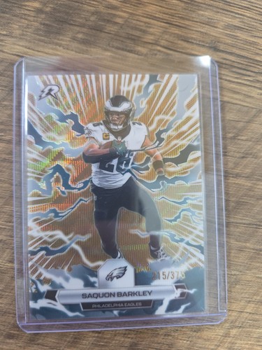 2025 Topps Resurgence #80 Saquon Barkley Bronze Surge /375