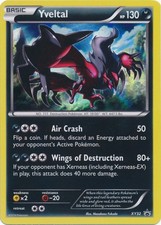 1x Yveltal - XY32 - Battle Arena Xerneas vs Yveltal Promo - Holo Heavily Played on eBay