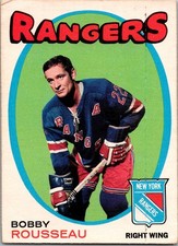 1971-72 O-Pee-Chee Bobby Rousseau New York Rangers #218