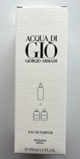 Acqua Di Gio by Giorgio Armani Eau De Parfum Refillable Spray for Men 5.1 oz New