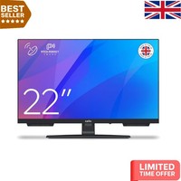 Stylish 22'' LED TV with Pitch Perfect Sound - Ideal for Entertainment Spaces