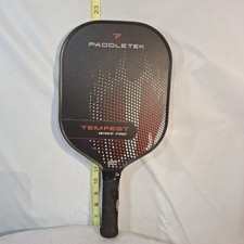 Paddletek Tempest Wave Pro Pickleball Paddle Red 7.9 oz