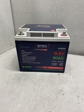 Epoch 12V 50Ah LiFePO4 Lithium Battery 1250-ES
