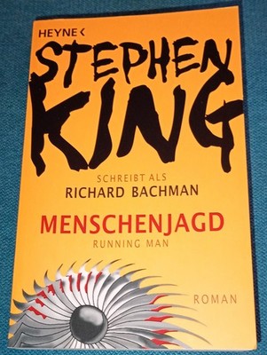 Stephen King Richard Bachmann Menschenjagd Running Man Heyne Science-Fiction SF