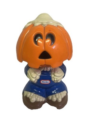 Little Tikes Halloween Jack O Lanter/Pumpkin Head Flashlight with Sound-tested