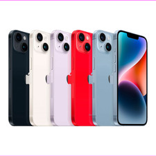 Apple iPhone 14 T-Mobile - 128GB/256GB/512GB - Red, Midnight - Free Shipping