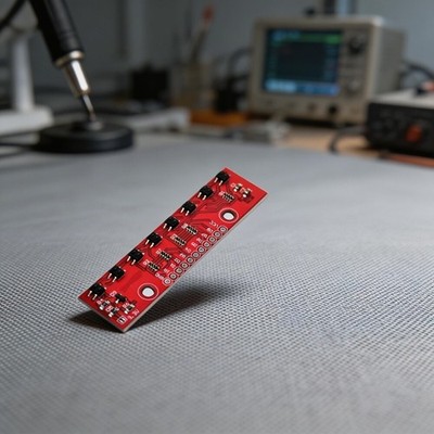 Kabel Tracking Board Line Tracking Analog IR Array für Mikrocontroller