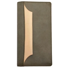 DESIGNPHIL N/PEARCE Narrow Size 11mm Green Genuine Leather System Planner