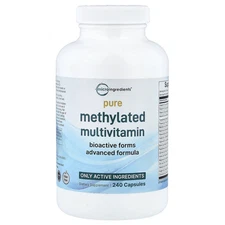 Pure Methylated Multivitamin, 240 Capsules