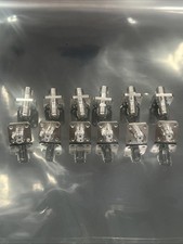 Lot Of 12 SMA Female To SMA Female Panel Mount Connectors