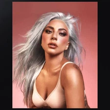 Lady Gaga 057 | 8 x 10 Photograph | Celebrity Singer, Beautiful Woman