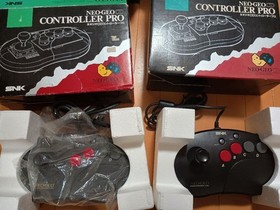 Neo Geo AES Games Lot 9 Titles Controller Pro x2 Memory Card Boxed Tested Japan