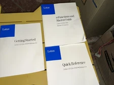 Lotus Notes 1-2-3 for Windows vers 1.1 brand new computer software