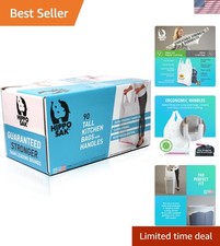 13 Gallon Tall Kitchen Garbage Bags - Scent-Free  Puncture-Resistant, 90 Count