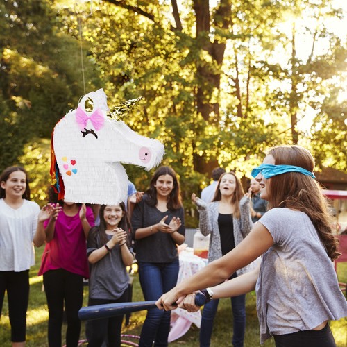 Pinata einhorn 4 Stück Einhorn Piñata Unicorn Piñata Kinderparty Piñata bunt - Bild 2 von 8