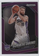 2024-25 Panini Prizm Black Purple Prizm 71/99 Domantas Sabonis #109 0xh3