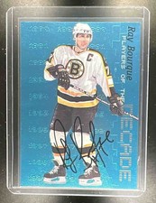1999-00 In The Game Be a Player Millennium Signature Series Ray Bourque Auto SP