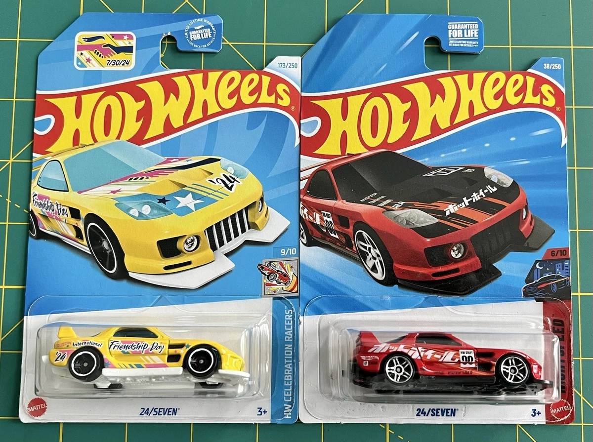 24本セット　7/77×5 9/77×14 6/02×5 LOT OF 2 - 2024 & 2026 HOT WHEELS 24/SEVEN BASED ON 1995 MAZDA RX