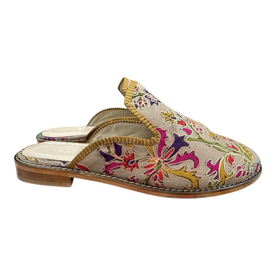 Zapatilla Alfombra Hecha a Mano US-10,5 (EU-41) (Suela-Cuero Duro. forro-piel de cordero) mujer Foto 2 de 4