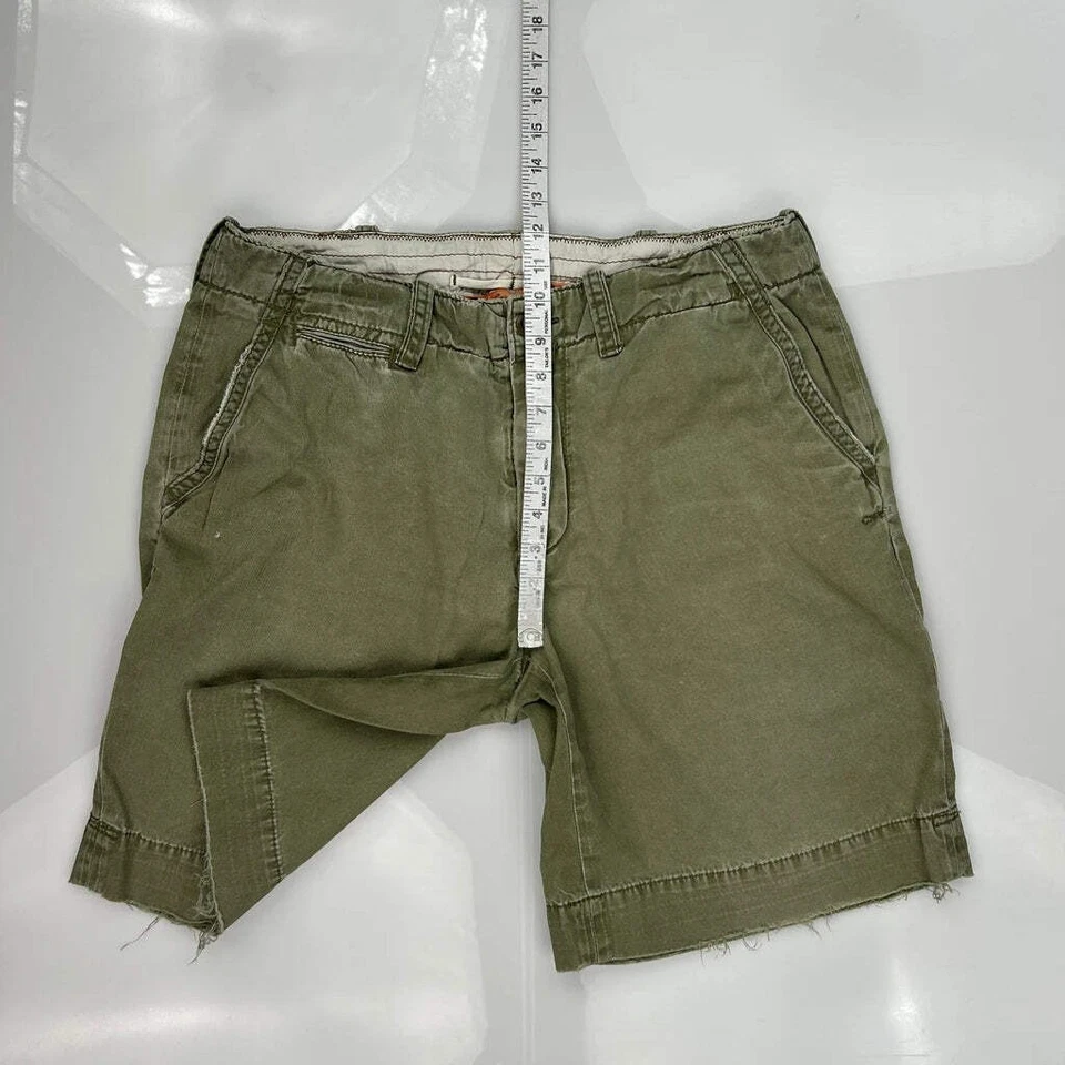 Polo By Ralph Lauren Chino Shorts - 34W 9L Green Cotton - Image 4 of 4