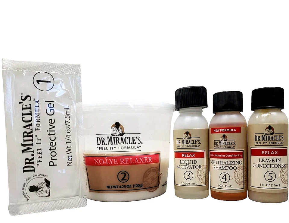 Dr. Kit Relajante Miracle's Nuevo Crecimiento No Lye, Regular, 1 Cuenta Foto 2 de 4