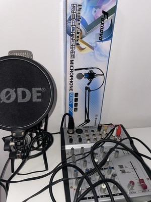 Rode NT1A + AM240 Phonic Mischpult + Mikrofonarm