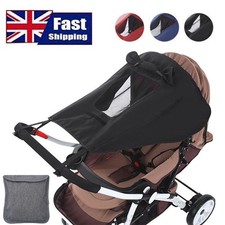 Baby Stroller Sun Shade Canopy For Pushchair Pram Buggy Hood Parasol Cover