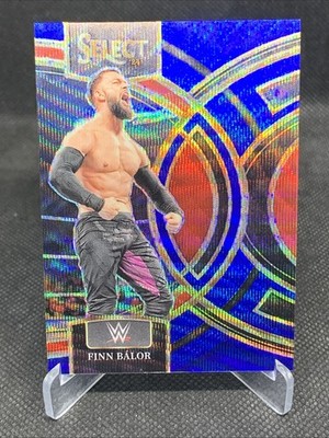 Finn Balor #197 2024 Panini Select WWE Blue Prizm Premier /49