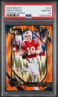 2024 Panini Select Club Level Drake Maye RC #218 Orange Shock Prizm /399 PSA 10