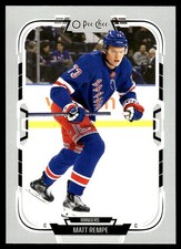 2025-26 O-Pee-Chee #487 Matt Rempe New York Rangers Hockey Card