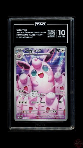 Wigglytuff graded TAG 10 for sale on eBay