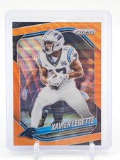 XAVIER LEGETTE 2025 PANINI PRIZM ORANGE WAVE /65 #118 PANTHERS Q5384