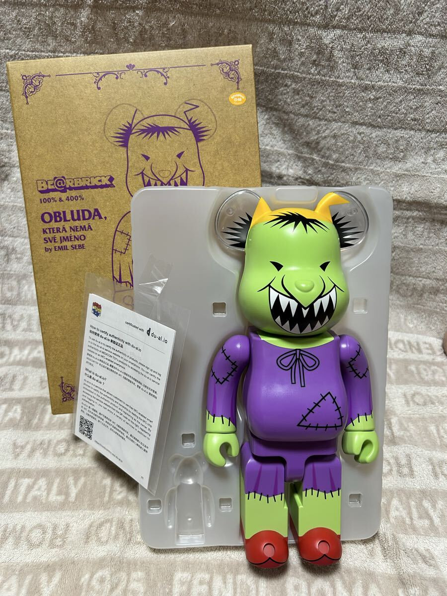 【Impuesto en EE. UU.】El monstruo sin nombre Naoki Urasawa MEDICOM JUGUETE BEARBRICK 400% JAPÓN