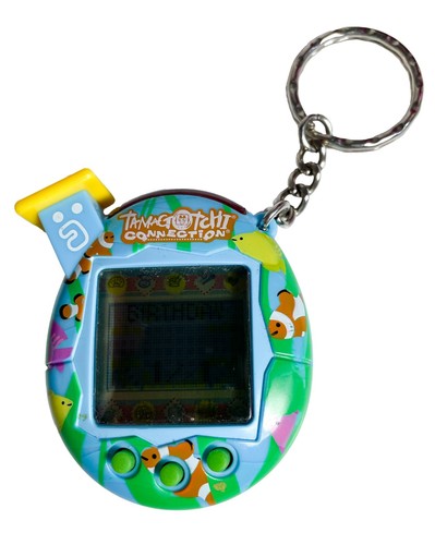 Tamagotchi Connection 2004 V5 Clownfish Tropical Fish Aquarium - Tested Working