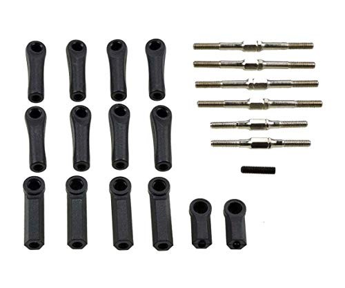 Carson ModellbauzubehöR X10EB GestäNge Set 7 StüCk Schwarz 500405347-image