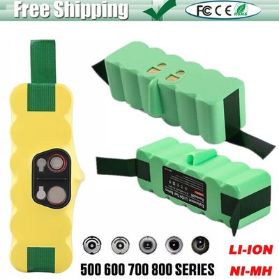 14.4V For iRobot Roomba Battery 500 Series 600 700 800 780 650 Replacement