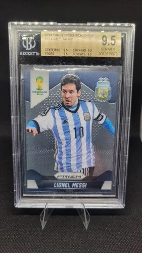 World Cup Lionel Messi 2014 Panini Prizm World Cup Lionel Messi #12 Rookie