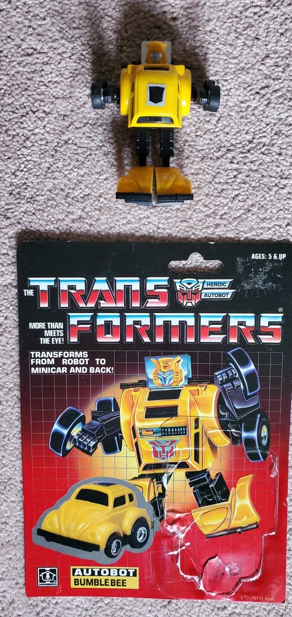 1985 BUMBLEBEE 100% Complete Vintage G1 Transformers Takara Hasbro