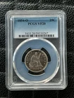 1854-O Seated Liberty Quarter PCGS VF20 Better Date New Orleans 25C