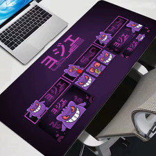 Kawaii Gengar XXL Mouse Pad Gaming Desk Mat Keyboard PC Accessories