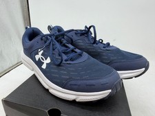 Under Armour Charged Assert 10 Running Sneakers Men's Academy White Low Top - 13