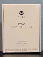 Neora Eye-V Moisture Boost Hydrogel 5 Sets of Eye Patches Exp 10/2027 - New!