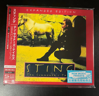 Sting - Ten Summoner's Tales (2-CD) Expanded Edition Japan Import