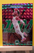 2024-25 Panini Mosaic - Jam Masters Donovan Mitchell #9 Green Mosaic Prizm