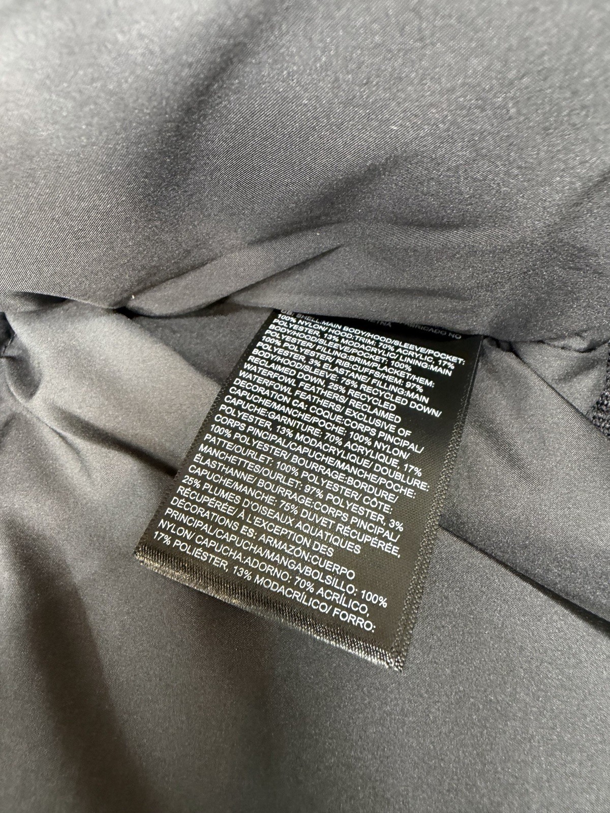 The North Face Men's Gotham Jacket III Black 600 Fill NWOT Size Large $350 MSRP thumbnail 4