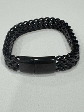 Men s Bracelet with Magnetic Closure, STAINLE...