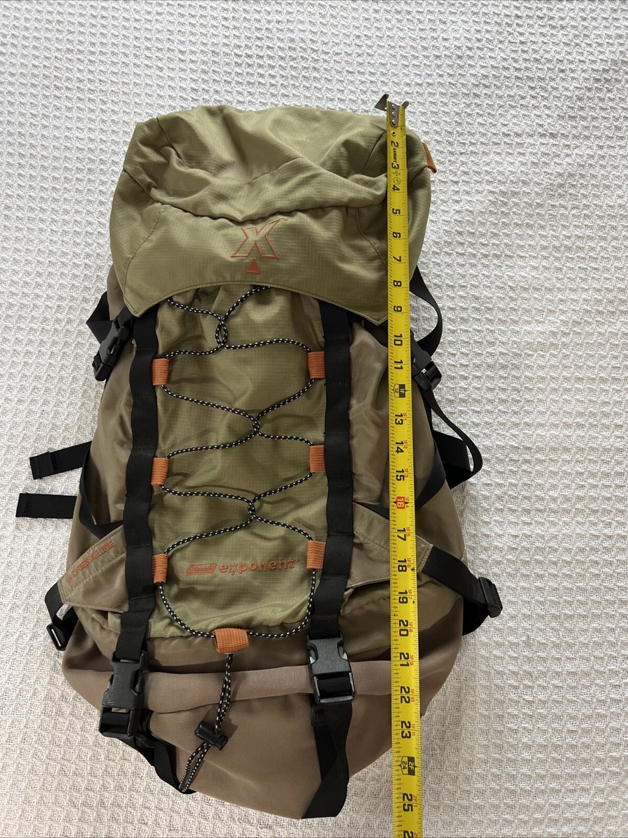 バッグ COLEMAN EXPONENT D-pack Coleman Exponent Hiking Backpack Padded Back & Straps 100