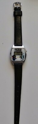 Vintage Bradley Robo Force Digital LCD Quartz Wrist Watch. Runs and Keeps Time