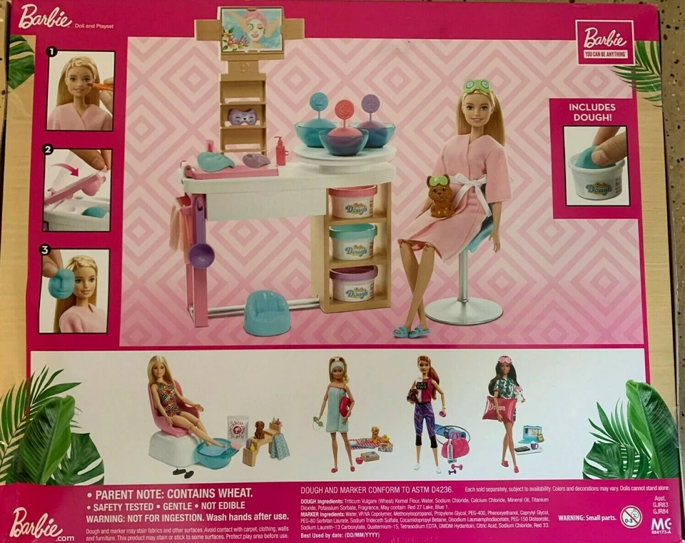 Nuevo Juego Barbie Spa + Muñeca Barbie + Cachorro y más Foto 2 de 4