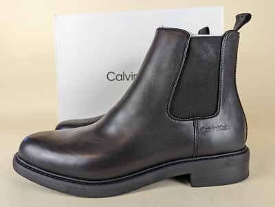 Calvin Klein Black Chelsea Boot - Fenwick CALVIN KLEIN Men main image 3